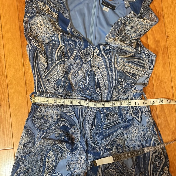 Flutter-Sleeve Chiffon Fit & Flare Dress💖💖 - Picture 8 of 12